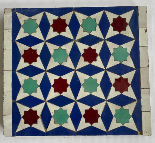 Zellige Marocain - ATLAS - 30x30 cm - Réf 112