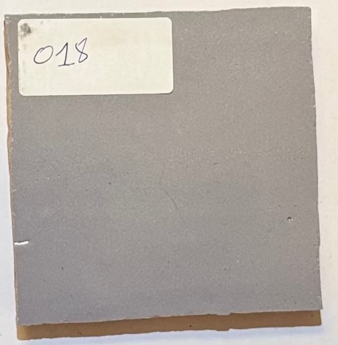 Zellige Marocain - 10x10 - Gris - " Clair " -(0,5m²) - Réf 018