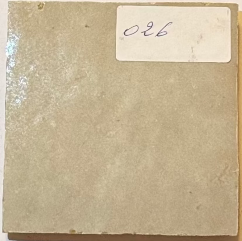 Zellige Marocain - 10x10 - Beige - " Beige grisé " -(0,5m²) - Réf 026