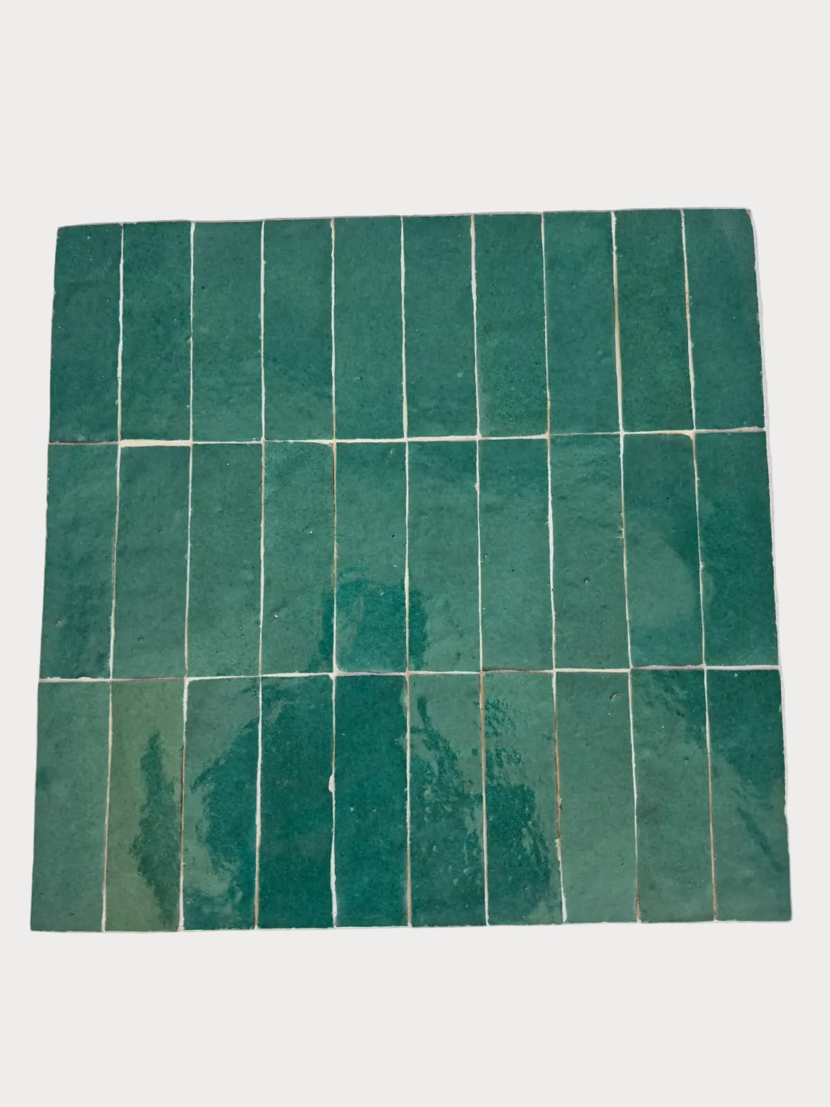 Bejmat Marocain 10x03 cm – Vert Émeraude - (0,5m²) - Réf 410