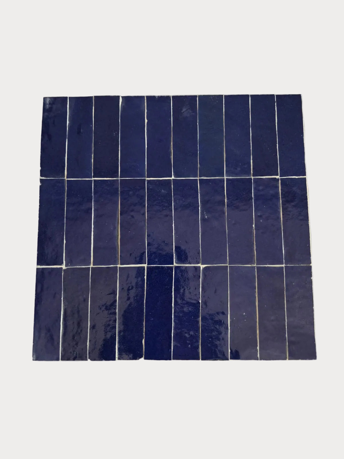Bejmat Marocain 10x03 cm – Bleu Mogador - (0,5m²) - Réf 403