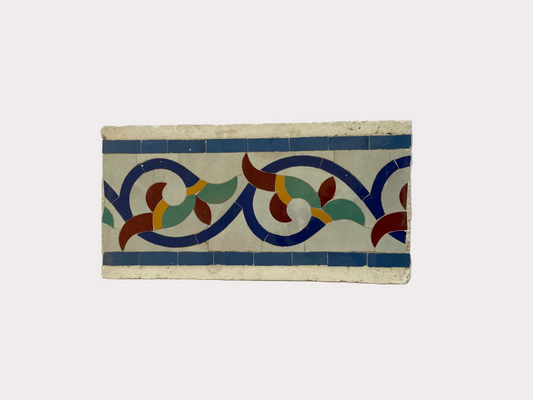Frise - 25x10cm - Cordoue - (3 Mètres linéaires ) - Réf 1890