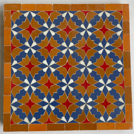 Zellige Marocain - Marrakech - 30x30 cm - Réf 1111