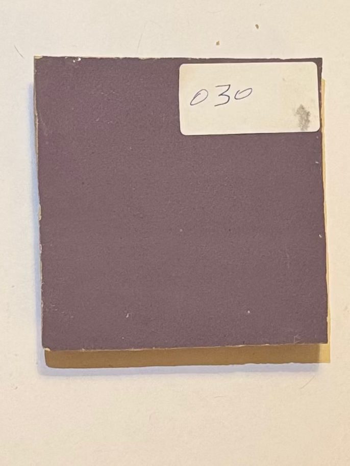Zellige Marocain - 10x10 - Violet - " Prune Andalouse" -(0,5m²) - Réf 030