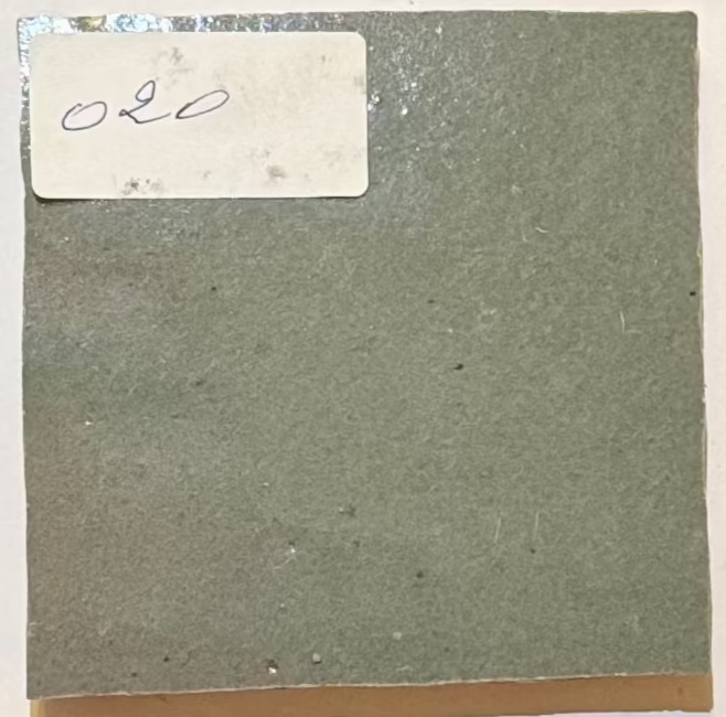 Zellige Marocain - 10x10 - Vert eucalyptus  -(0,5m²) - Réf 020