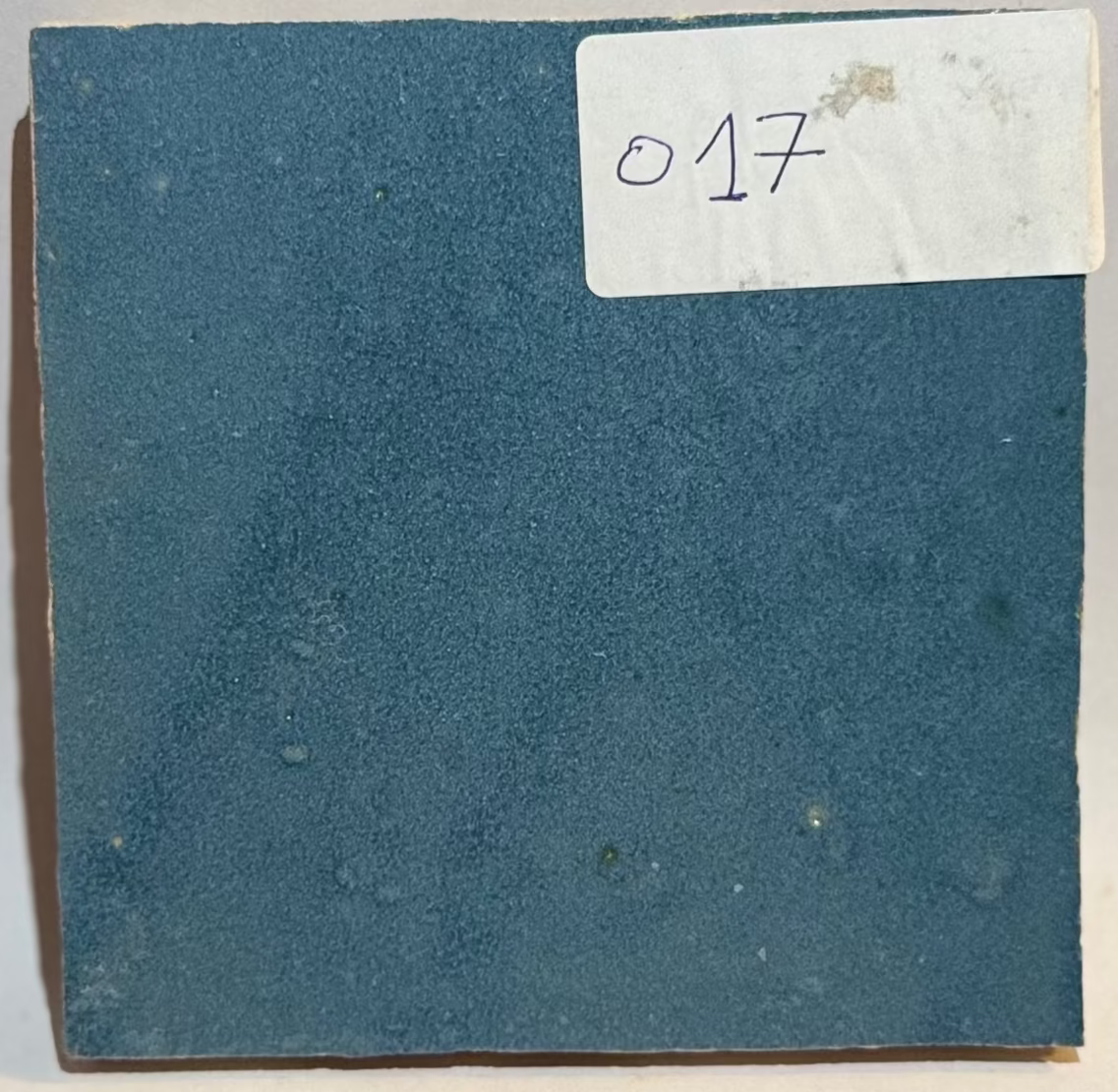 Zellige Marocain - 10x10 - Bleu - " Océan " -(0,5m²) - Réf 017