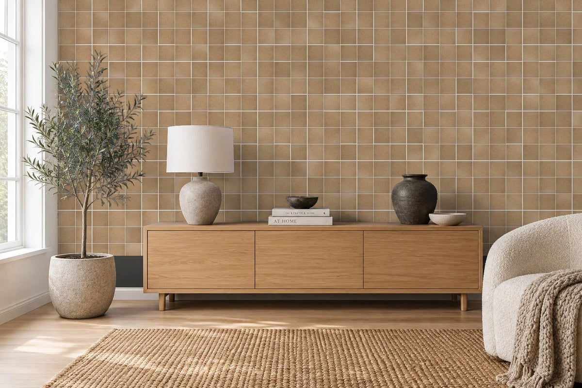 Zellige Marocain - 10x10 - Beige  -0,5m² - Réf 031